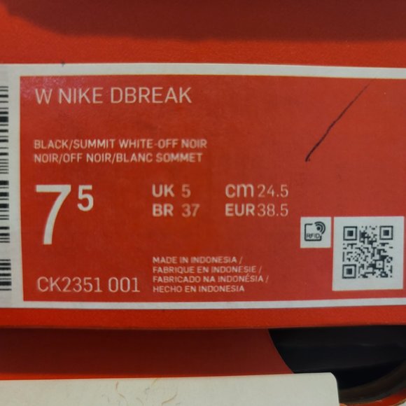 NEW Nike DayBreak Women's 6.5-9 Black White Gum Waffle Athletic Sneakers Shoes - Picture 10 of 13